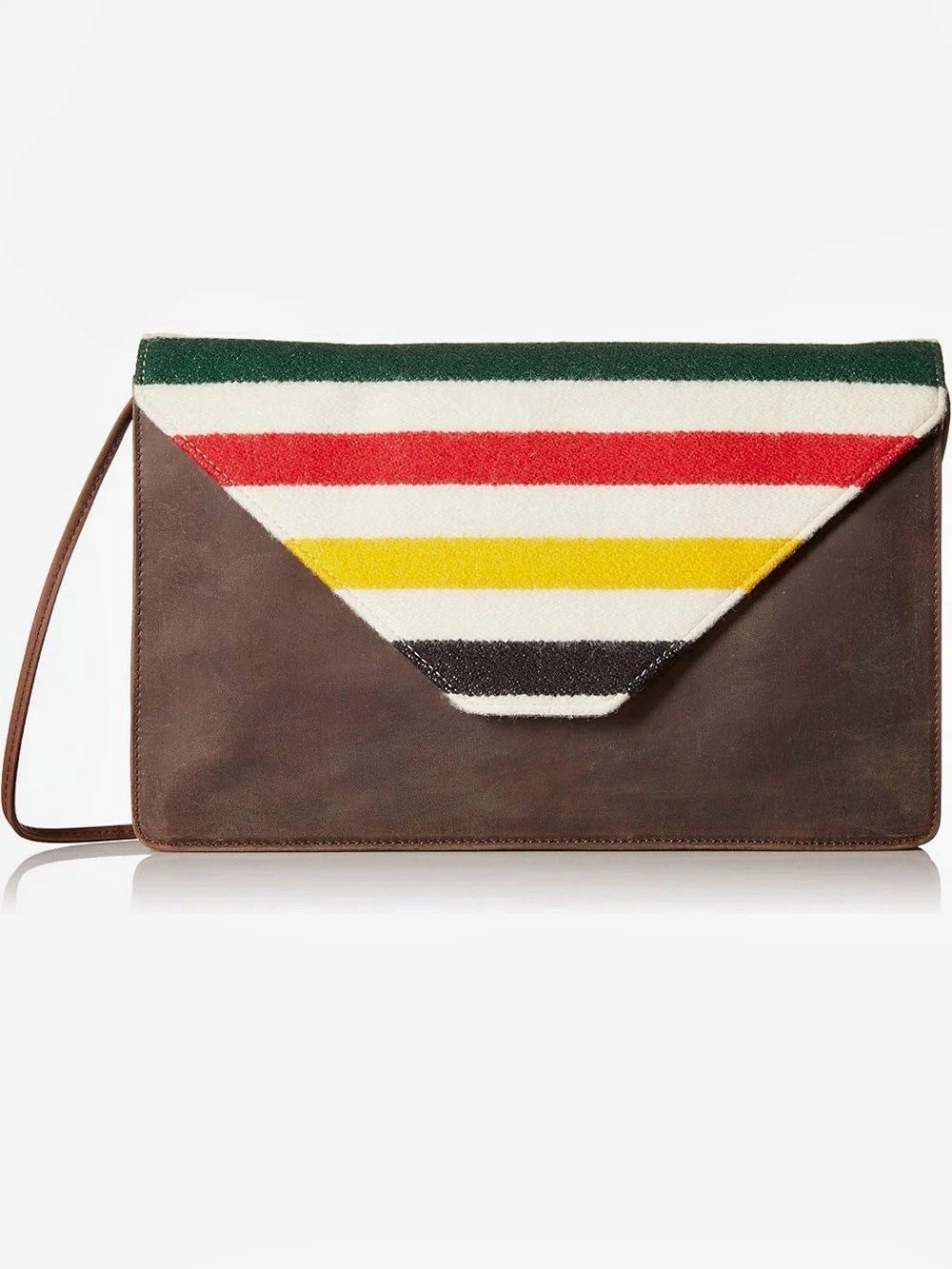 Pendleton Envelope Folio with Cord Glacier Park Stripe Crossbody